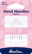 Tapestry Hand Needle, Size 26, 6 pack